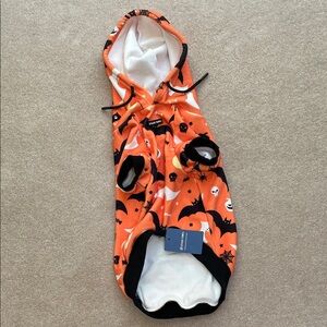 NWT SPARK PAWS Orange Halloween Dog Hoodie